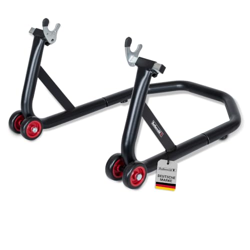 Rothewald Motorradheber, bis 300 kg, Hohe Stabilität & Standfestigkeit, Ideal Für Parallele Zweiarmschwingen, Montageständer, Leichtes Anheben Und Senken