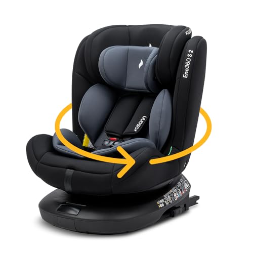 Osann Eno360 S 2 Reboarder 360 drehbar mit Isofix, Kindersitz ab 1 Jahr