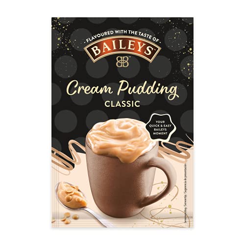 Baileys Cream Pudding Classic, alkoholfreier Quick and Easy Baileys Moment, Tassenpudding als Nachtisch oder als Snack für Zwischendurch, 1x59g Beutel , 59gm (1er Pack)