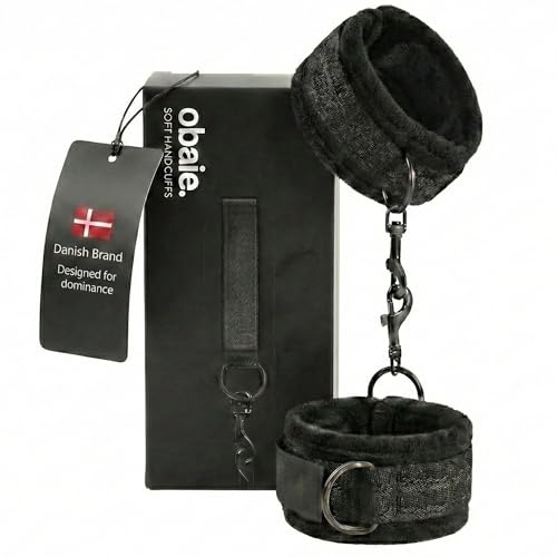 Obaie Handschellen für Sexspiele - Weiche Handfesseln mit sicherem Halt – Verstellbare & Gepolsterte Sex Handschellen für Sexspiele und Bondage – BDSM Sex Spielzeug für Paare - Extrem Soft