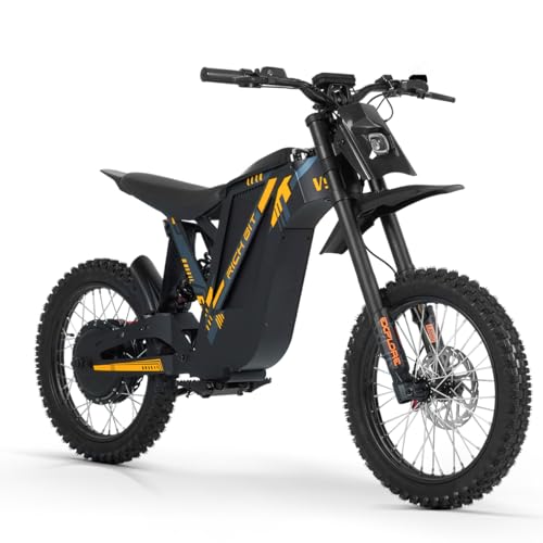 cysum V9 Ultra Elektrofahrrad, 17 Zoll E Bike Herren Damen, 48V 20Ah Lithium Akku, Elektro Dirtbike mit hydraulischen Scheibenbremsen und Vollfederung (Throttle_Assist)