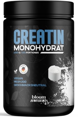 Creatin Monohydrat Pulver Pulver 1 kg / 1000g - Ultra Reines Kreatin