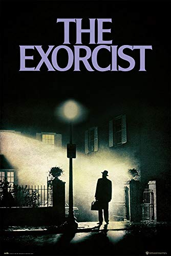 Grupo Erik Der Exorzist Poster - Kunstdruck - Deko Wohnzimmer oder Deko Schlafzimmer - Deko Zimmer - Größe : 61 x 91 - Offizielle Lizenz - The Exorcist Fanartikel