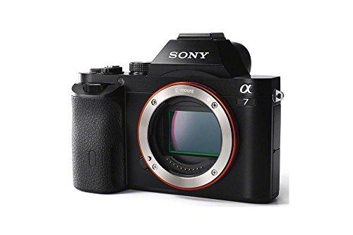 Sony Alpha 7 E-Mount Vollformat Digitalkamera ILCE-7 (24,3 Megapixel, 7,6cm (3 Zoll) LCD Display, BIONZ X, 2,3 Megapixel OLED Sucher, NFC, nur Gehäuse) schwarz
