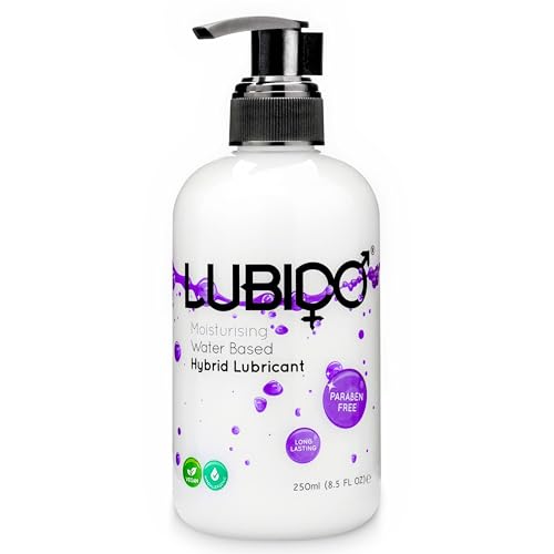 Lubido Hybrid Parabenfrei Feuchtigkeitsspendendes Cremiges Gel Gleitmittel - 250ml