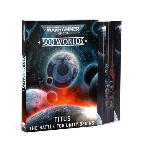 Games Workshop - Warhammer 40.000:500 Worlds: Titus - Der Kampf um die Einheit beginnt Erzählungs-Erweiterungsbox-Set