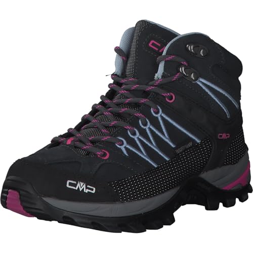 CMP Damen Rigel Mid Wmn Wp Trekking Shoes, Grau Titanio Skyway,38 EU