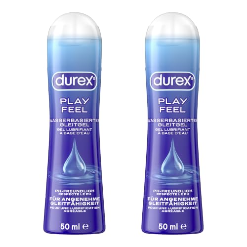 Durex Feel Gleitgel Erlebnis 2er Pack 2x50 ml Vorteilspack