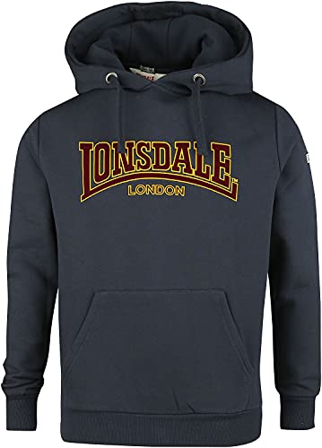 Lonsdale London Hooded Classic LL002 Männer Kapuzenpullover blau M