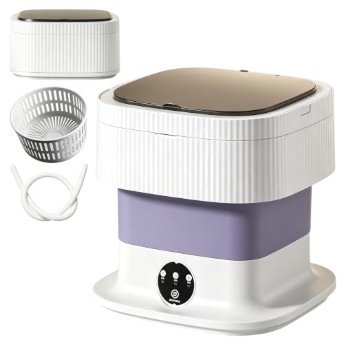 Faltbare Mini Waschmaschine 10L mit Schleuderfunktion