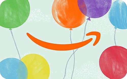 Amazon Digitaler Gutschein - Bunte Luftballons