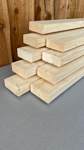 KVH Nsi 4x10cm Fichte gehobelt KANTHOLZ BALKEN PFOSTEN BAUHOLZ LÄNGEN 10-400cm (4 x 10 cm – 100 cm Länge - 1 Stück)