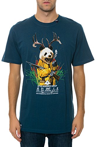 LRG Dunn Dynasty T-Shirt für Herren, Nautisches Blau, XL