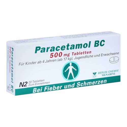 PARACETAMOL BC 500 mg Tabletten 20 St