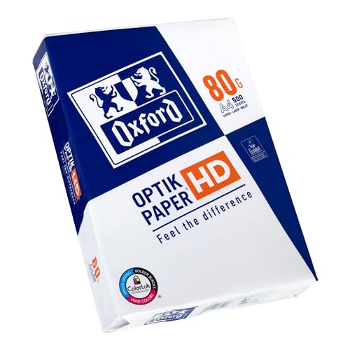 Oxford Kopier-/Druckerpapier, Premium, 500 Blatt, DIN A4 Papier, 1 Pack
