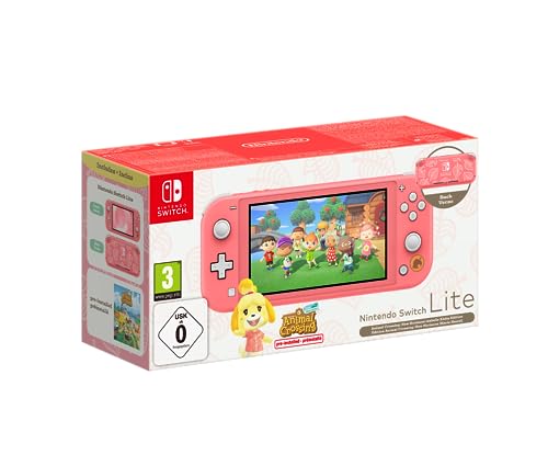 Nintendo Switch Lite - Animal Crossing: New Horizons (Isabelle Aloha Edition)