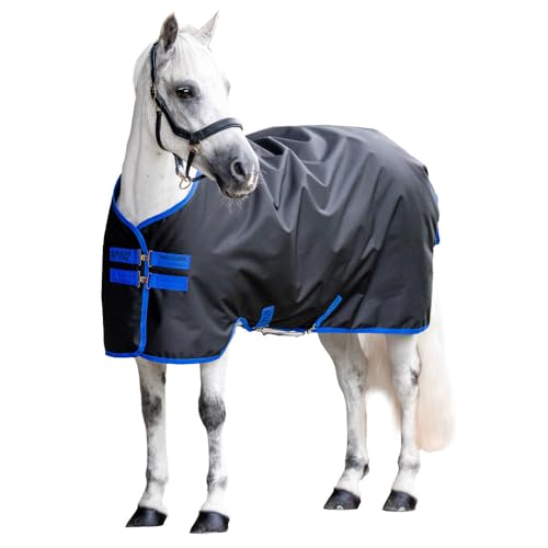 Horseware Amigo Ripstop 900D Lite 0g Turnout Decke Black/Classic Blue Deckengröße:145 cm / 6´6