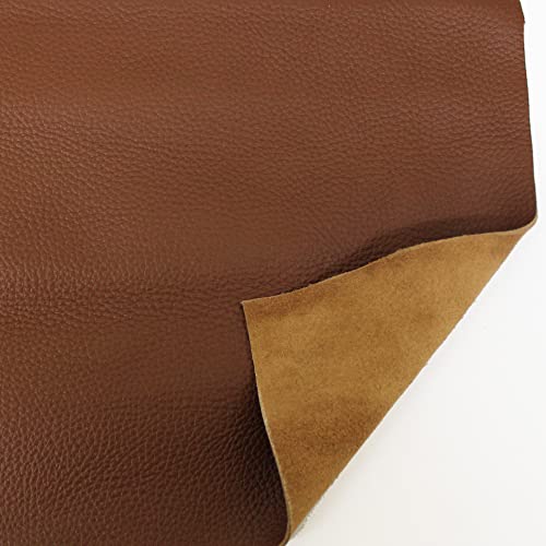 JPstraps - Leather und Leder für Lederwaren, Kleidung, Bastelprojekte, Handwerker und Designer (Braun, 25 cm x 20 cm)