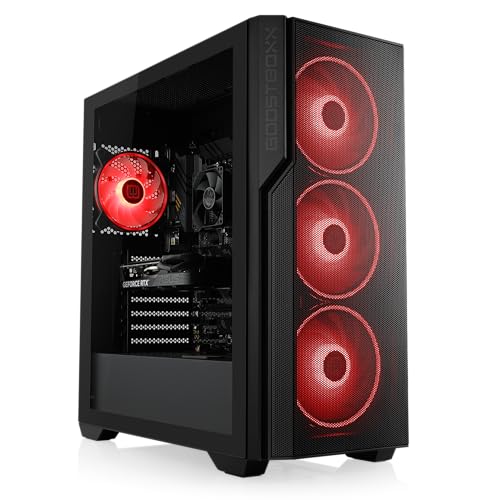 Gaming PC mit Windows 11 Home | AMD Ryzen 5 5500 6x3.6GHz | RTX 3050 | 1000GB M.2 NVMe | 16GB DDR4 RAM | WLAN | Computer für Zocker, Gamer Desktop Rechner zum Spielen | A12110