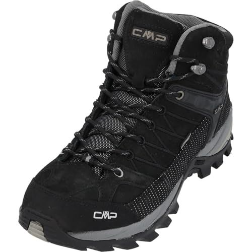CMP Rigel Mid, Trekking- & Wanderstiefel, Schwarz (Nero-Grey 73UC), 42 EU (7.5 UK)