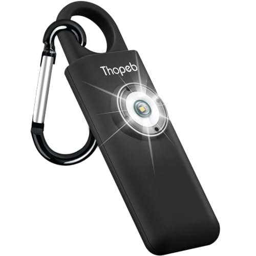 Der Original Persönlicher Alarm Für Frauen, Schlüsselanhänger Mit Alarm für Selbstverteidigung und Sicherheit, 130 dB Sirene, LED-Stroboskoplicht, Hilft Ältesten, Kinder