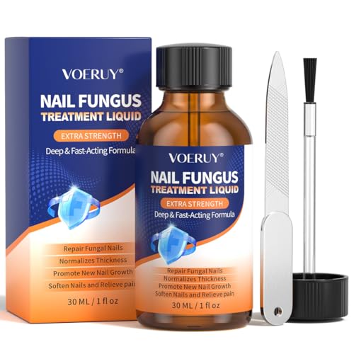 Nagelpilz Lösung, Effektiver Nagelpflege Behandlung Liquid, Nagelweicher, Verbessert Verdickte, Brüchige und VerfäRbte Nägel, Nagelreparatur und Wachstumsserum für Fuß & Hand, 30 ml