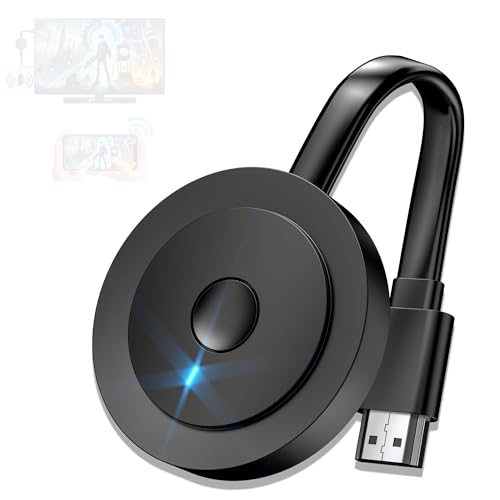 Wireless HDMI Adapter, SOCLLLife HD Wireless HDMI Dongle, Miracast Display Adapter, Kabellos WiFi Dongle für TV von Android/OS/Windows/Mac OS Laptop, Phone, Tablet auf PC/HDTV/Monitor/Projektor