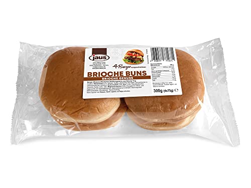 Jaus Brioche Buns 4er 300g