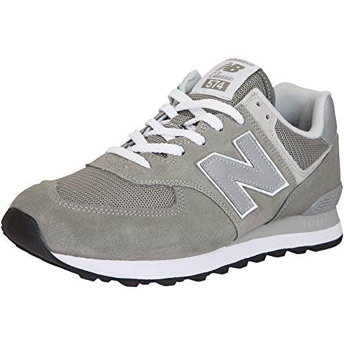 New Balance 574 Sneaker Trainer Schuhe (Grey, EU Schuhgrößensystem, Erwachsene, Numerisch, M, 43)