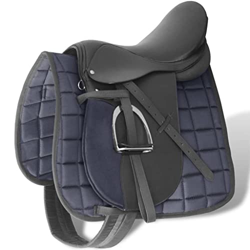 vidaXL Pferdereiten Sattelset 16