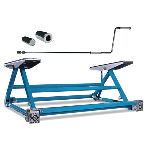 BITUXX Kipphebebühne 3T Mobile Werkstatt Hebebühne Wagenheber Kurzhub PKW Lift bis 3000 kg