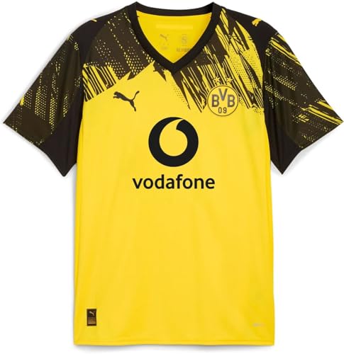 PUMA Herren Dortmund Trikot BVB 2025/2026 Gelb 946437, Größe:M, Farbe:Gelb