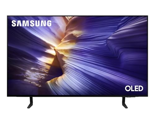 Samsung OLED 4K S90F 77 Zoll (196 cm), UHD Fernseher, NQ4 AI Gen3 Prozessor, OLED HDR+, 4K Upscaling Pro, Dolby Atmos, Gaming Hub, Motion Xcelerator 144Hz, Samsung Vision AI Smart TV, 77S91F (2025)