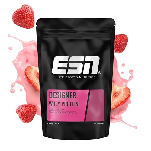 ESN Designer Whey Protein Pulver, Strawberry, 1 kg