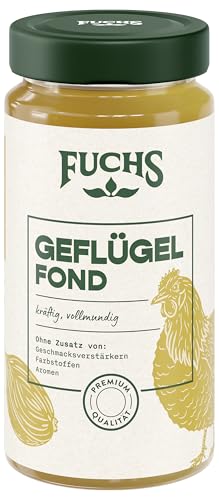Fuchs Gewürze - Geflügel Fond, 400 ml im wiederverschließbaren Glas