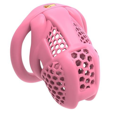 Sissy Male Chastity Cage Peniskäfig Klein Cock Cage Männer Sissy Small Keuschheitskäfig Herren Extrem Keuschheitsgürtel Sex Spielzeug Für Paare (Small,Bent Ring)