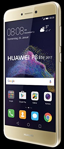 Huawei P8 Lite 2017 Smartphone (13.2 cm (5.2 Zoll) Full-HD Touchscreen, 16 GB, Android 7.0) gold