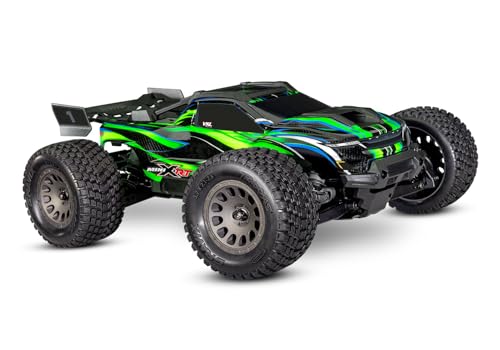 TRAXXAS MINI-XRT 3S-Power 4x4 grün 1/16 Monster-Truck RTR Brushless, HD-Teile, mit 2S Lipo/Lader