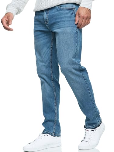 Indicode Herren INSantino Jeanshose aus 99% Baumwolle | Denim Stretch Jeans Männer Medium Dark Cloud, 36/32