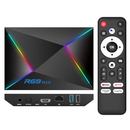 Android TV Box 14.0 R69 Plus 4GB RAM 64GB ROM