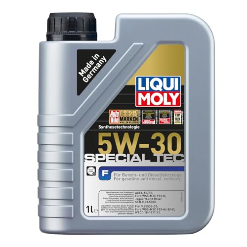 LIQUI MOLY Special Tec F 5W-30 | 1 L | Synthesetechnologie Motoröl | Art.-Nr.: 3852, farblos