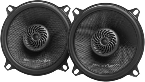 Harman Kardon FIT 5F Koaxial Lautsprecher Auto 13mm (5,25 Zoll): Car HiFi Lautsprecher mit 35W RMS und 280W Peak, klare Stmmen Nachrüstlösung für verbesserten Klang - Paarweise