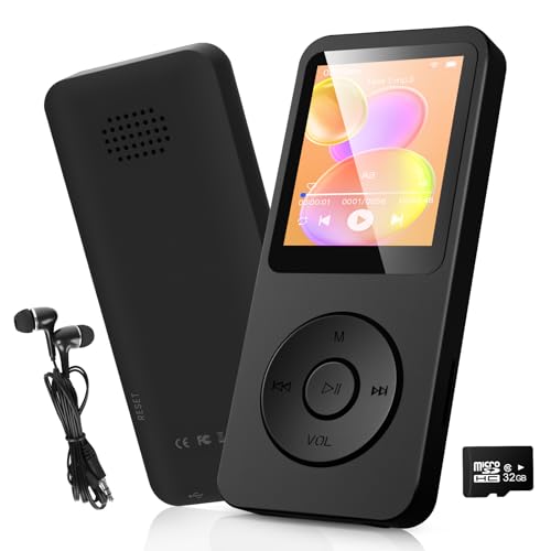 32GB MP3 Player - Bluetooth 5.3 mit 1.8
