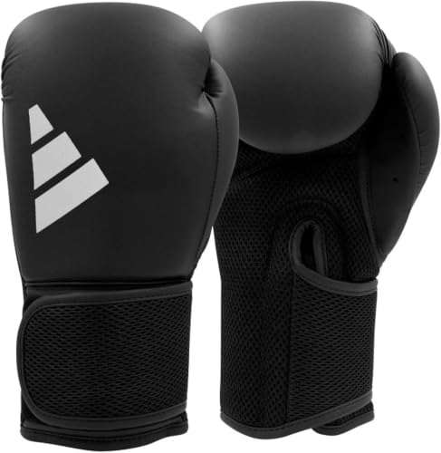 adidas Boxhandschuhe Hybrid 25 - Einstiegsmodell - Schwarz, 10 oz