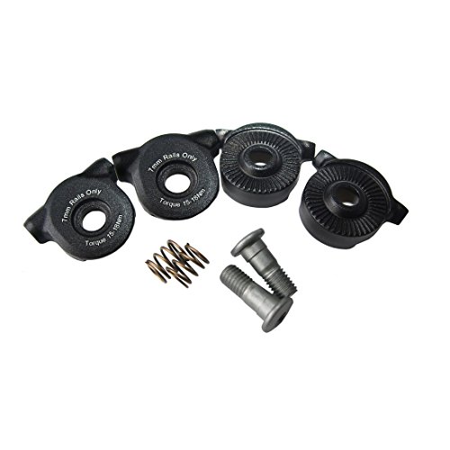 SR Suntour Unisex – Erwachsene Klemmkopf-Set-2222060605 Klemmkopf-Set, Schwarz, Einheitsgröße