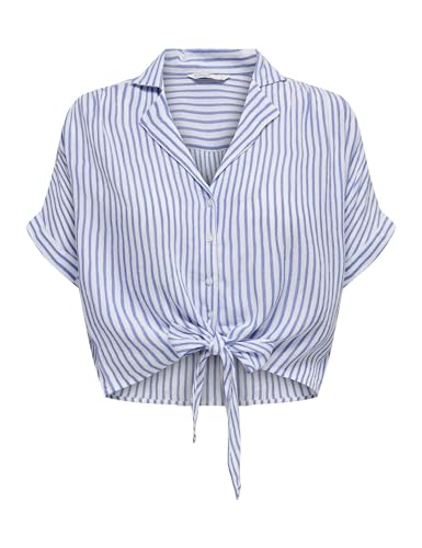Onlpaula Life S/S Tie Shirt WVN Noos
