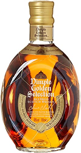 Dimple Golden Selection Blended Scotch Whisky, aus Schottland, Geschenkidee zu Ostern, 40 % Vol, 700ml Einzelflasche