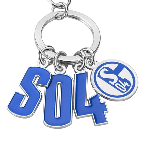 FC Schalke 04 Schlüsselanhänger Charms - S04 -