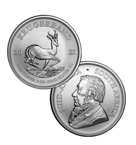 MINHBDER Gedenkmünzen 1 Oz Gold/Silber Plattiert 1976-2023 Südafrika Krügerrand Souvenir Münze Sammlung Geschenke