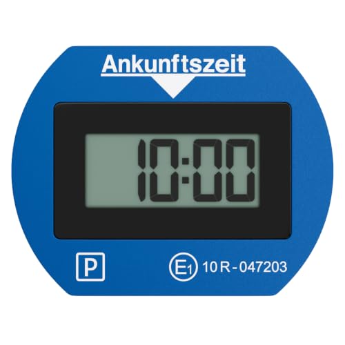 Needit elektronische Parkscheibe Park Lite I automatische Parkscheibe elektrisch mit Zulassung vom Kraftfahrt-Bundesamt I Digitale Parkuhr mit 2 Displays & vielen Funktionen, langlebig & zuverlässig